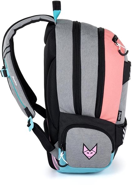 School Backpack Karton P+P - Student Backpack Oxy Sport Streps Lateral view