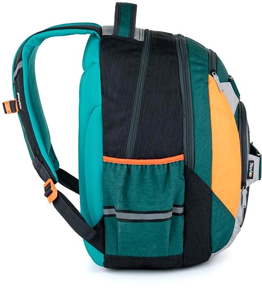 School Backpack Karton P+P - Student Backpack Oxy Style Forest Lateral view