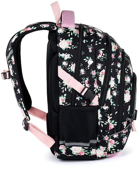 School Backpack Karton P+P - School backpack Oxy Scooler Rose Lateral view