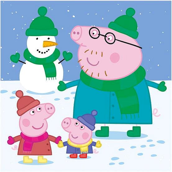 Puzzle Peppa Pig: Happy Afternoon 3x55 Puzzle ...
