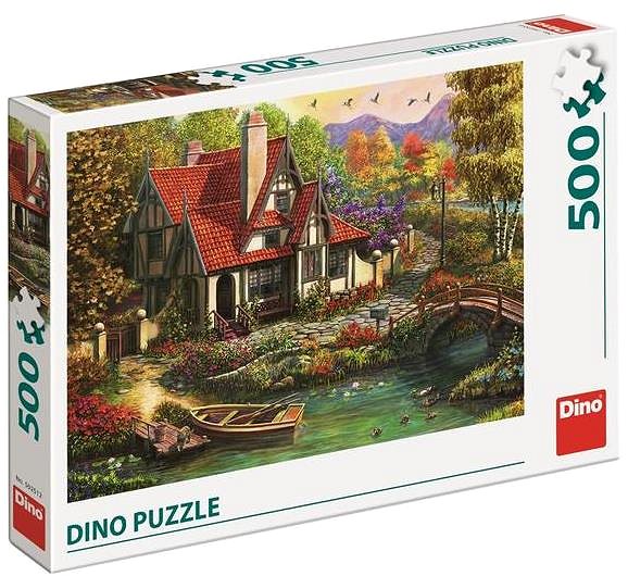 Puzzle Hütte am See 500 Puzzle ...