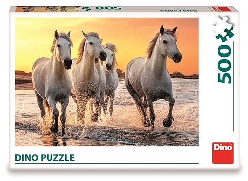 Puzzle Pferde in den Wellen 500 Puzzle ...