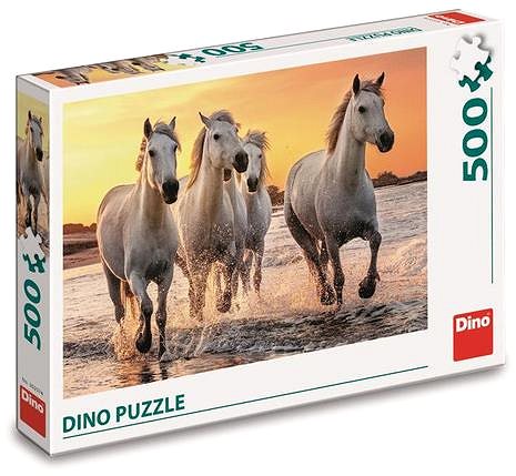Puzzle Pferde in den Wellen 500 Puzzle ...