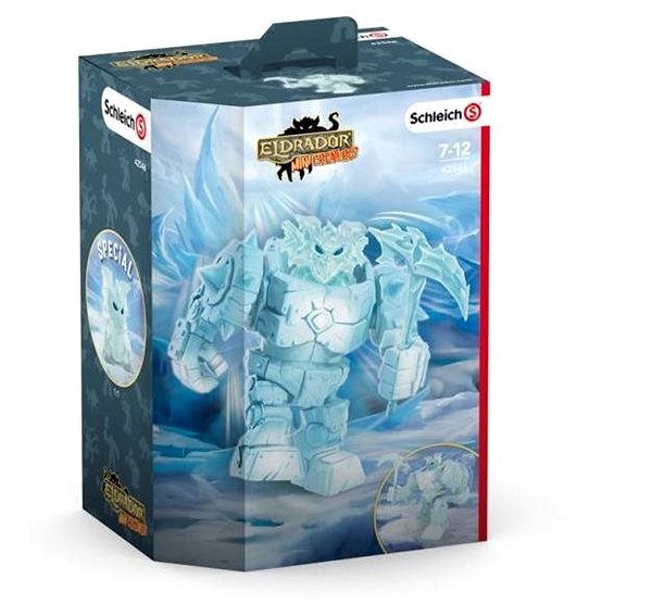 Figure Schleich Eldrador Mini Creatures Ice Robot Packaging/box