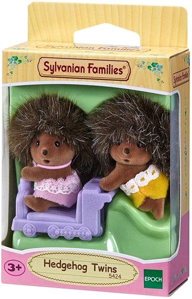 Figures Sylvanian Families Twin Hedgehogs Screen
