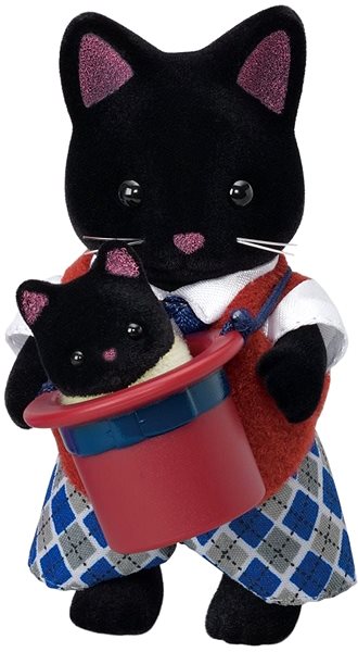 Figures Sylvanian Families Midnight Cats Family Features/technology