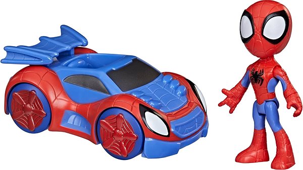 Figure Spidey and His Amazing Friends - Vehicle and Spidey Figurine Features/technology