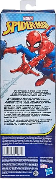 Figure Spider-Man Titan Figure Packaging/box