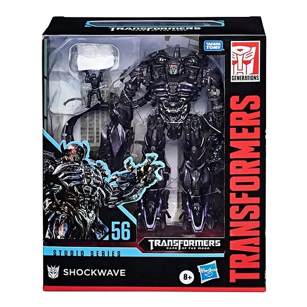 Figure Transformers Gen Studio Series Leader Shockwave Packaging/box