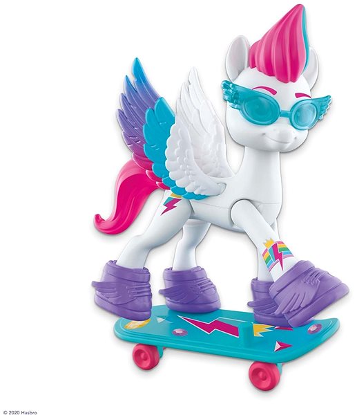 Figure My Little Pony Crystal Adventure with Ponies Zip Storm Lateral view