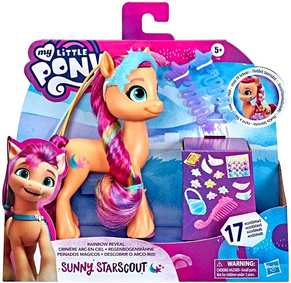 Figure My Little Pony Doll Sunny Rainbow Surprise Packaging/box