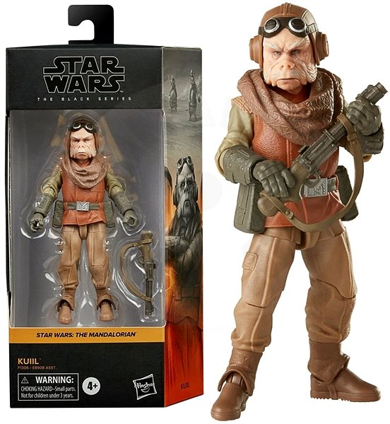 Figure Star Wars Black Series Kuil Package content