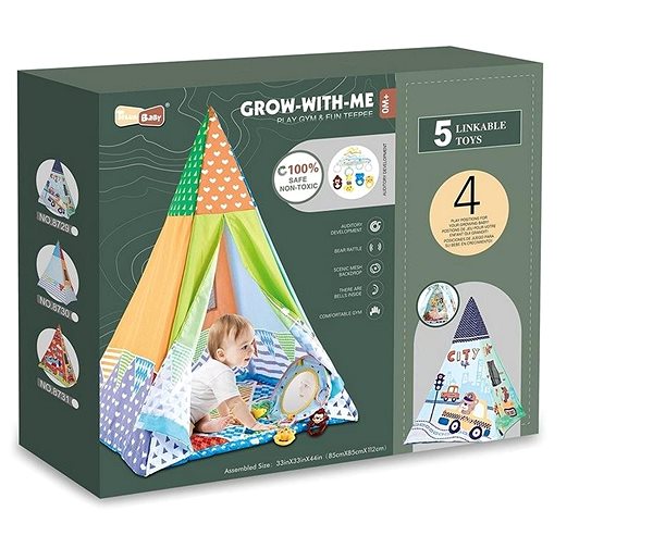 Tent for Children Tent, 85 x 85 x 112cm Packaging/box
