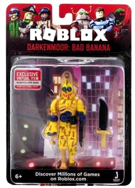 Figura Roblox Action alapfigura (Darkenmoor: Bad Banana) W.7 Csomagolás/doboz