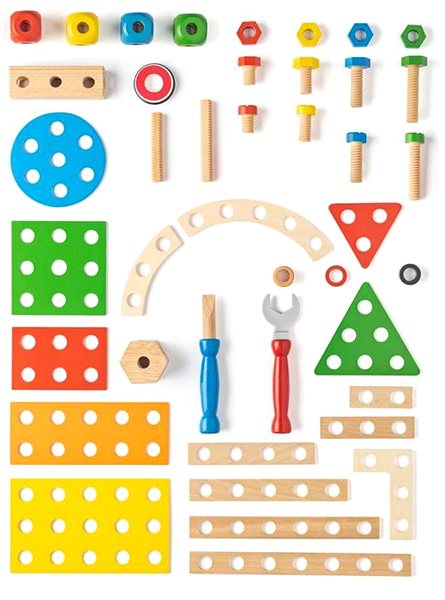 Building Set Woody Wooden Assembly Kit 