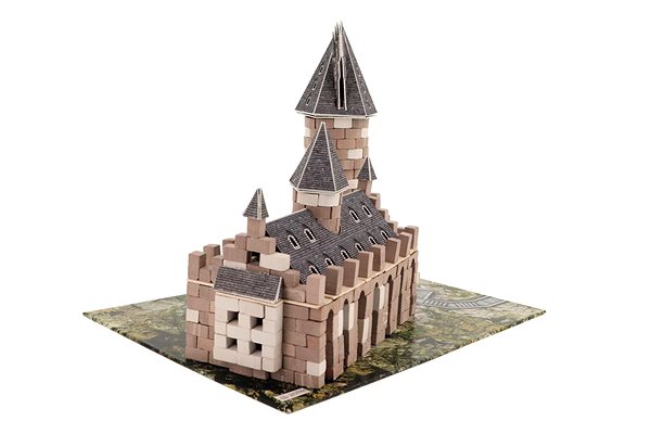 Building Set Build with Bricks - Harry Potter - Great Hall Lateral view