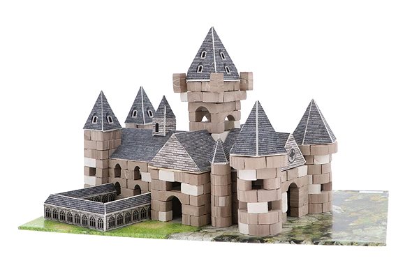 Building Set Build with Bricks - Harry Potter - Long Gallery Lateral view