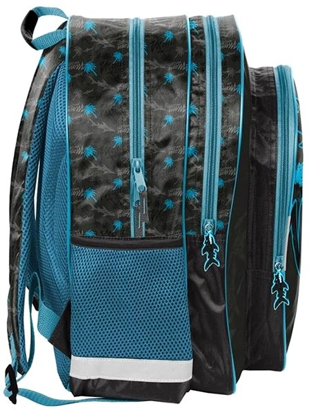 Children's Backpack School backpack Maui and sons black and blue Lateral view