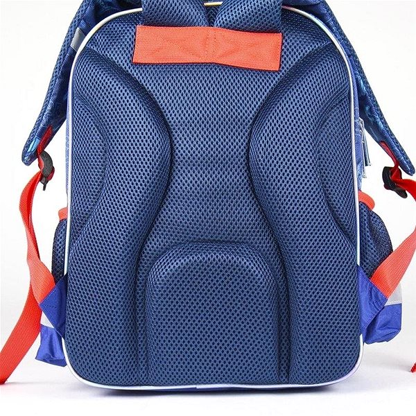 School Backpack CERDA Blue Star wars blue premium Back