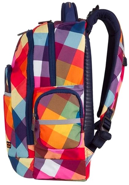 School Backpack School Backpack Brick A531 Side View