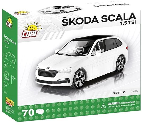 Stavebnica Cobi 24583 Škoda Scala combi Obal/škatuľka