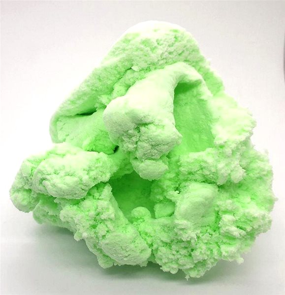 Modelovacia hmota Inteligentná plastelína – Nadýchaná vata zelená/fialová ...