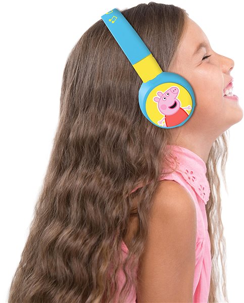 Vezeték nélküli fül-/fejhallgató Lexibook Peppa Malac - biztonságos hangerő, gyerekeknek Lifestyle
