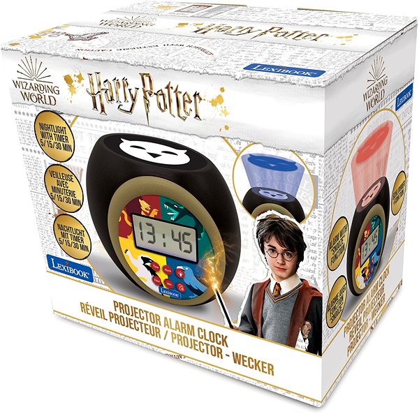 Budík Lexibook Harry Potter Budík s projektorom a časovačom Obal/škatuľka