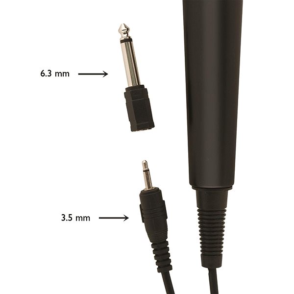 Dětský mikrofon Lexibook iParty® Mikrofon s vysokou citlivostí o délce 2,5 m Možnosti připojení (porty)
