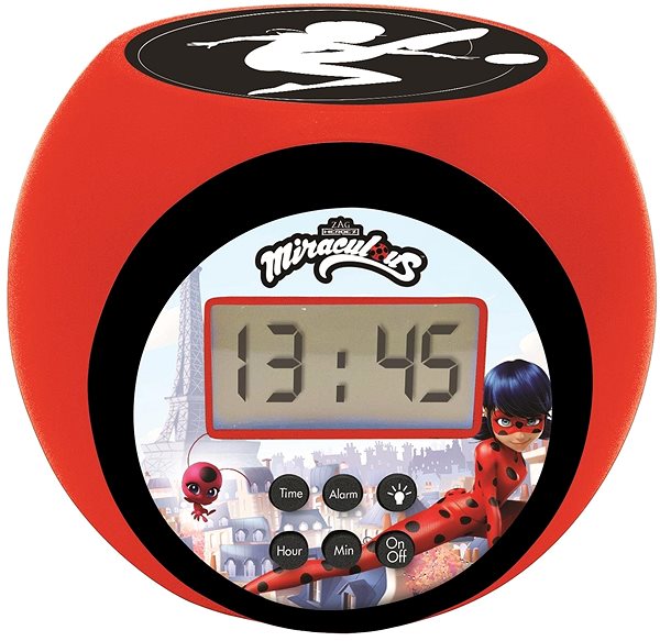 Alarm Clock Lexibook Miraculous Alarm Clock with Projector and Timer Screen