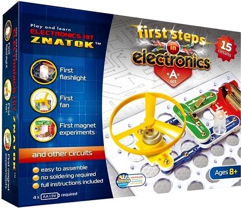 Building Set Znatok Electronic Building Kit 15A ...