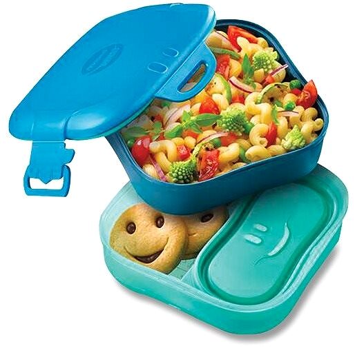 Snack Box Maped Picnik Concept Kids Snack Box 3-in-1, Red Lifestyle