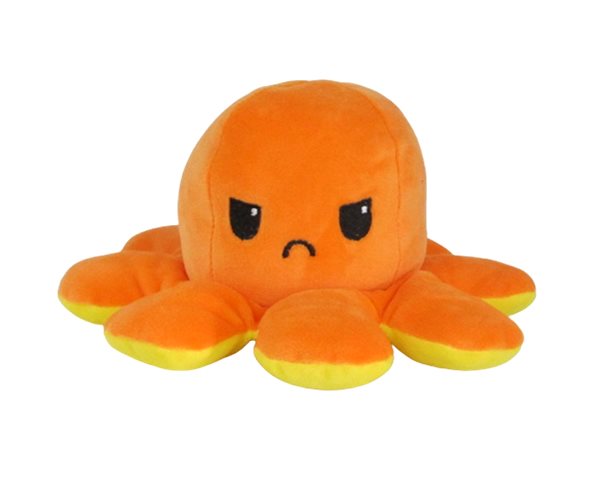 Plyšová hračka Chobotnička yellow/orange ...