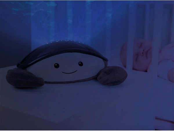 Nočné svetlo Zazu – Krab Cody – projektor oceánu s melódiami – Limitovaná edícia chocolate Lifestyle