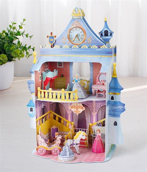 3D puzzle Cubicfun 3D puzzle Pohádkový zámek 81 dílků Lifestyle