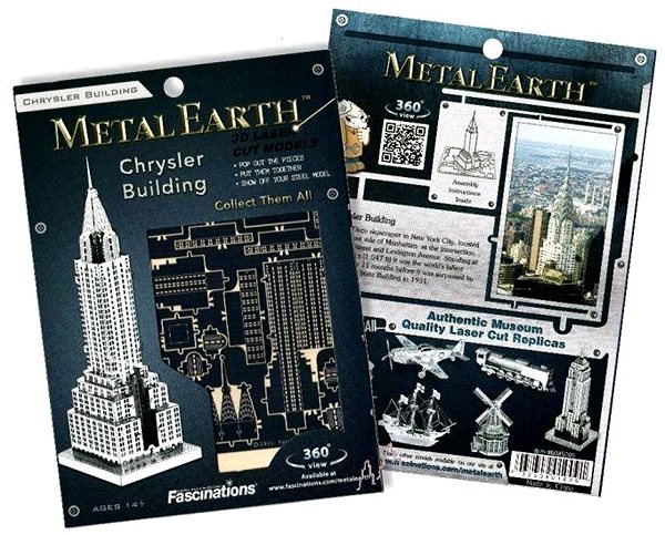3D Puzzle Metal Earth 3D puzzle Chrysler Building ...