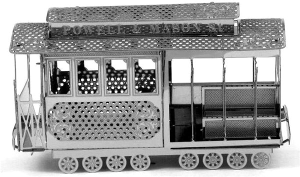 3D Puzzle Metal Earth 3D puzzle San Francisco Cable Car ...