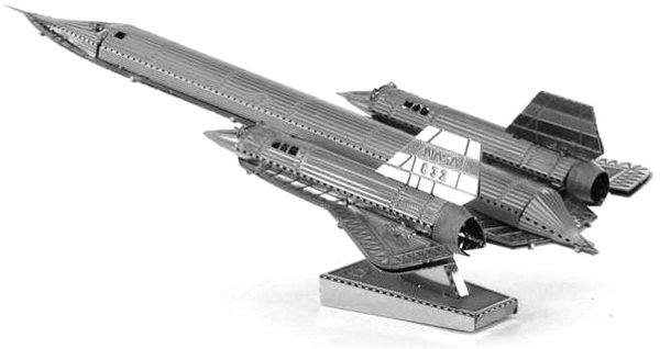 3D Puzzle Metal Earth 3D puzzle Lockheed SR-71 Blackbird ...