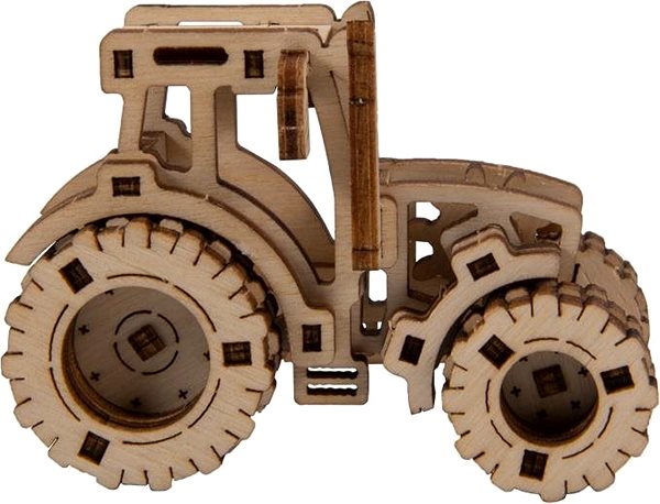 3D puzzle Wooden city 3D puzzle Superfast Traktor Bočný pohľad