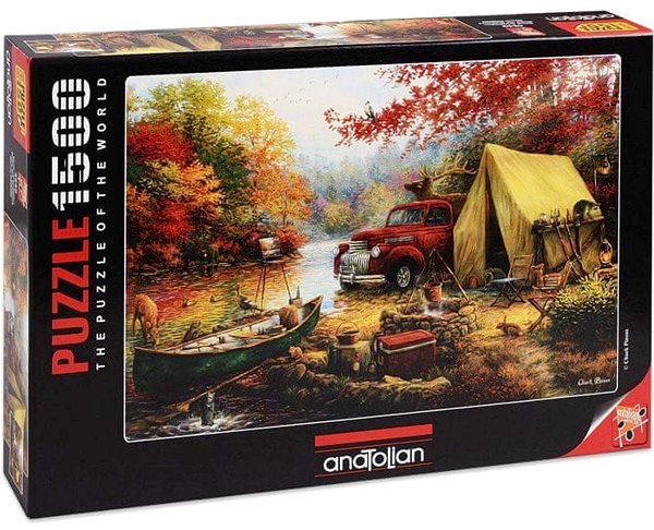 Puzzle Anatolian Puzzle Sdílení přírody 1500 dílků ...