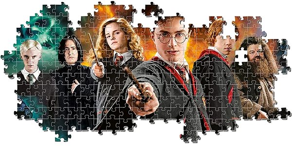 Puzzle Clementoni Panoramatické puzzle Harry Potter 1 000 dielikov ...