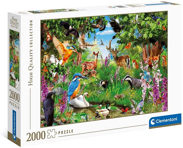 Puzzle Clementoni Puzzle Fantastický les 2000 dílků ...