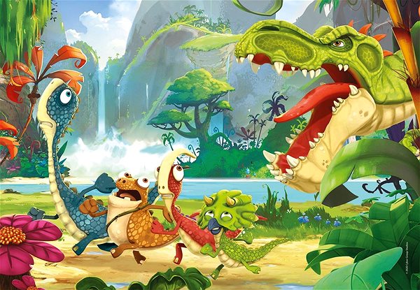 Puzzle Clementoni Puzzle Gigantosaurus 3x48 dílků ...