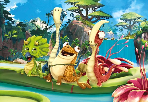 Puzzle Clementoni Puzzle Gigantosaurus 3x48 dílků ...