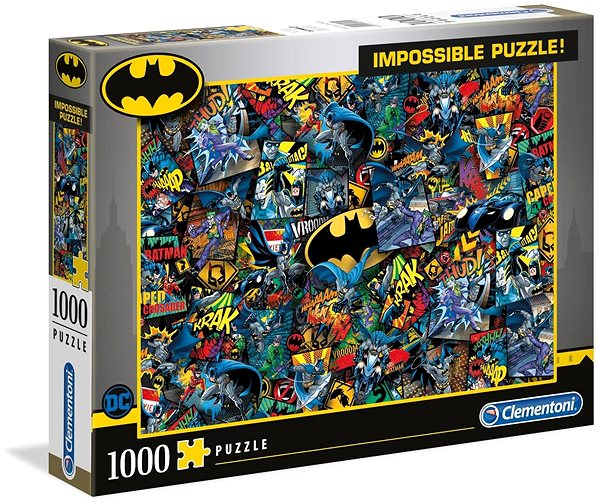 Puzzle Clementoni Puzzle Impossible: Batman 1 000 dielikov ...