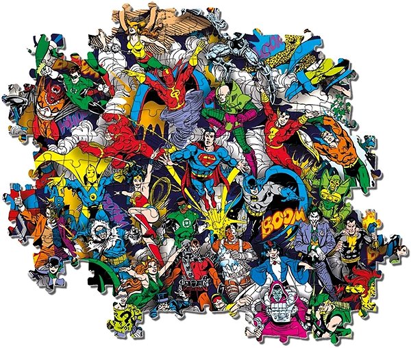 Puzzle Clementoni Puzzle Impossible: DC Comics Justice League 1000 Teile ...