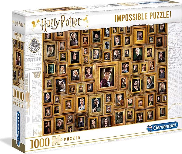 Puzzle Clementoni Puzzle Impossible: Harry Potter 1000 dielikov ...