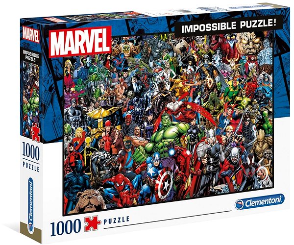 Puzzle Clementoni Puzzle Impossible: Marvel 1 000 dielikov ...
