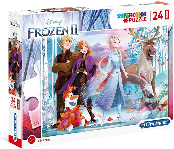 Clementoni Puzzle Frozen 2: A Gust of Wind MAXI 24 pieces.