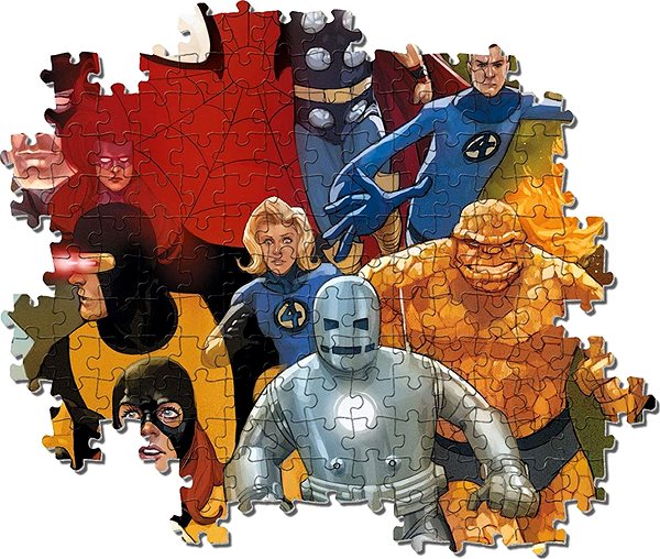 Puzzle Clementoni Puzzle Marvel 80 rokov, 1000 dielikov ...